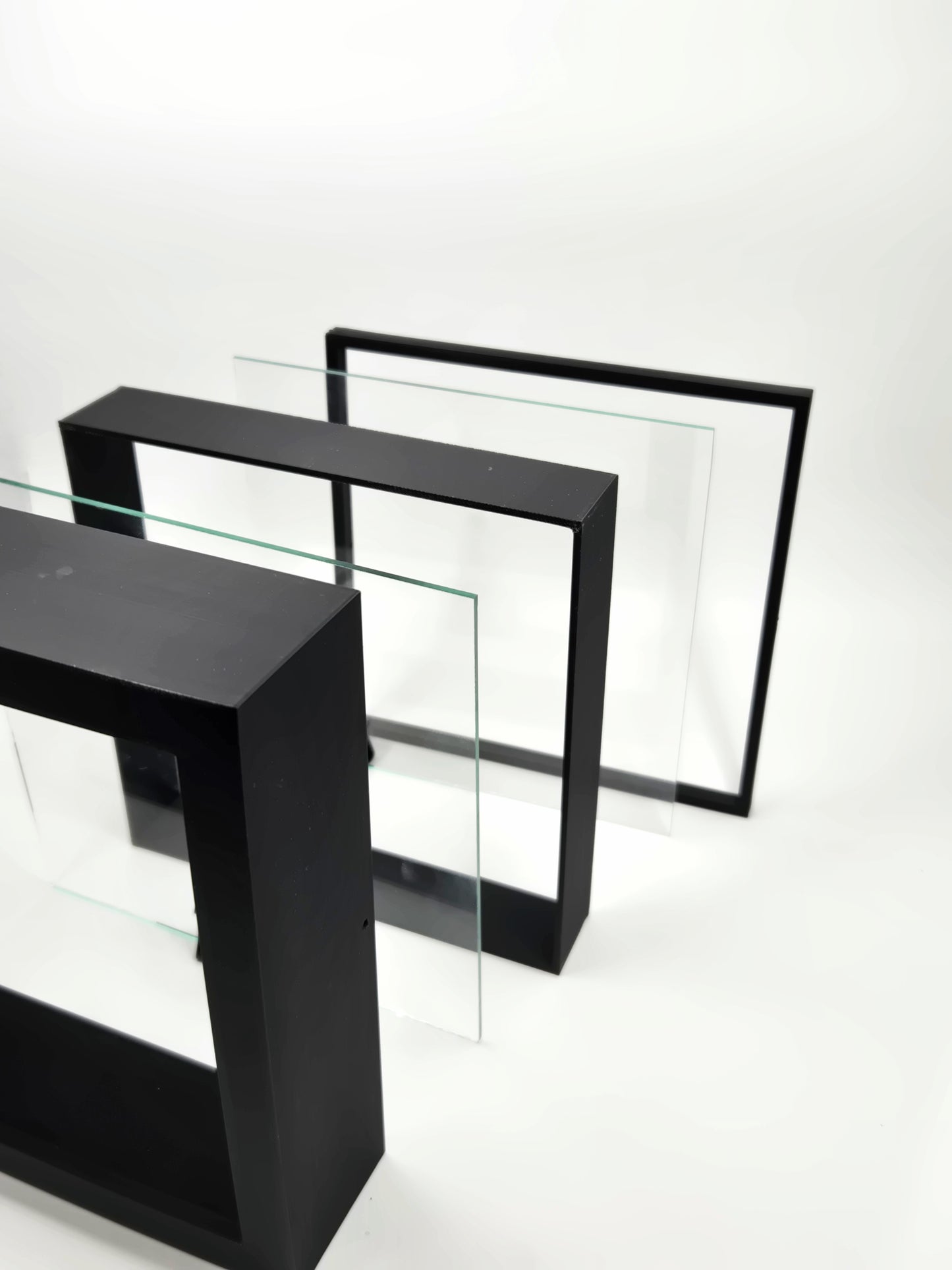 DOUBLE GLASS Shadow box Frames, FRAME ONLY Insect and Butterfly Display Floating Frame