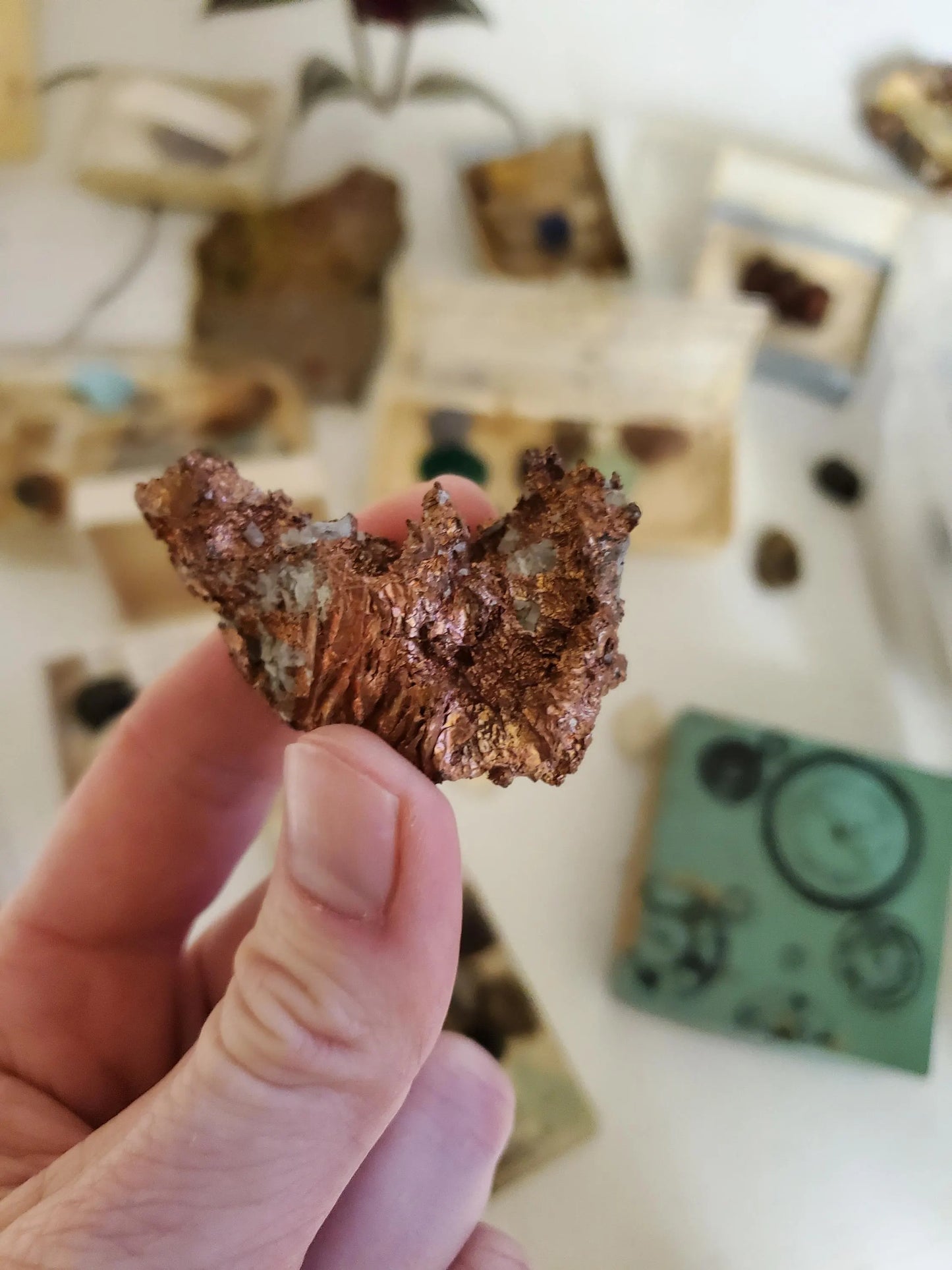 Genuine Native Copper Specimen Real Authentic Mineral and Stone Specimen