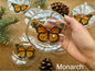 REAL Butterfly Christmas Tree Ornaments